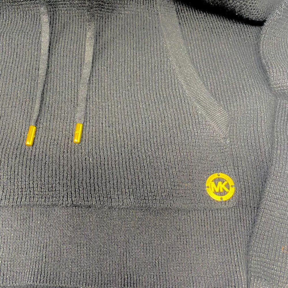 MICHAEL KORS  Waffle Knit Hoodie - Picture 6 of 6
